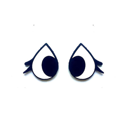 3 Pack of Pouty Felt Eyes for Amigurumi, Sad Eyes, Multiple Sizes Available