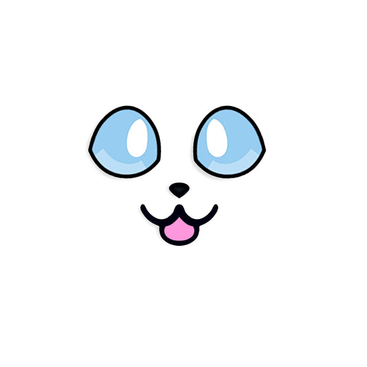 3 Pack of Felt Face Set for Amigurumi: Eyes, Nose, Mouth - Multiple Sizes