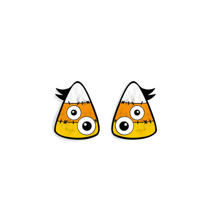 6 Pack of Halloween Felt Eyes