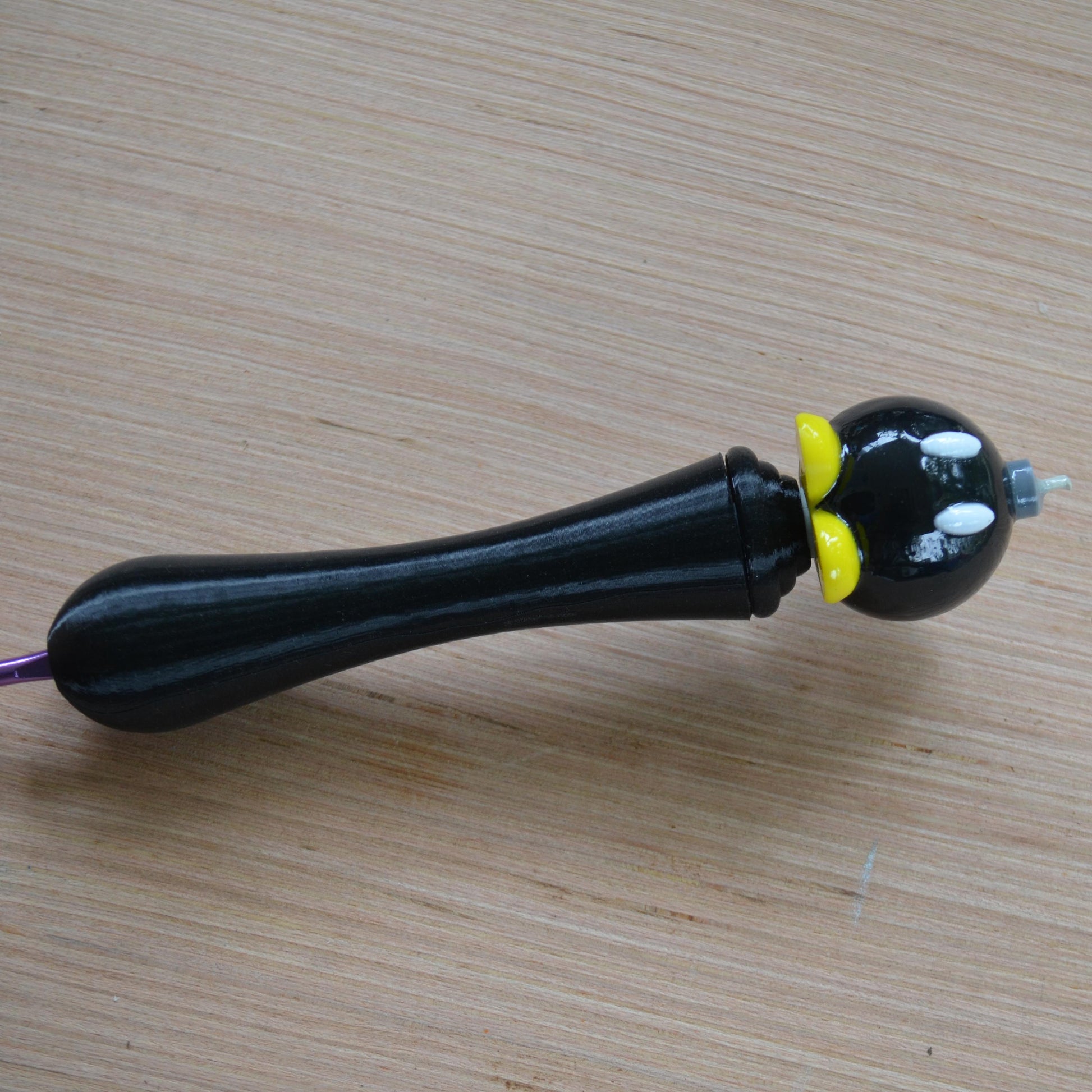 Ergonomic Crochet Hook Handle, Tapered or Inline, Bomb, Pain-Relief Crochet Tool for Amigurumi and Plushie Making