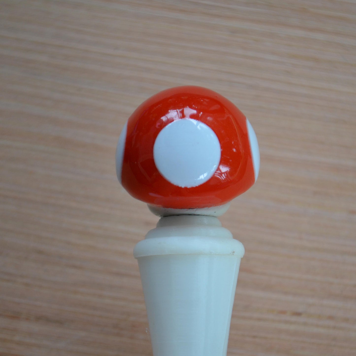Ergonomic Crochet Hook, Chunky, Handle, Cute, Mushroom, Custom Crochet Tool, Tapered or Inline, Hand Pain Relief