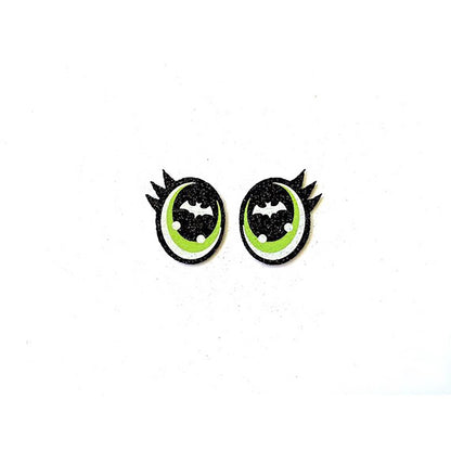 Halloween Glitter Felt Eyes