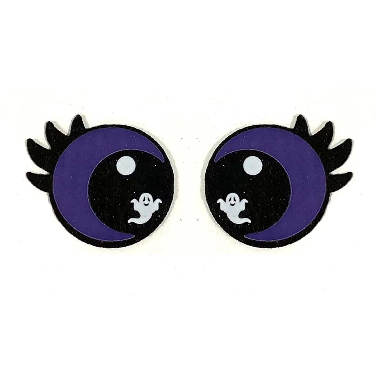 6 Pairs of Halloween Felt Amigurumi Eyes