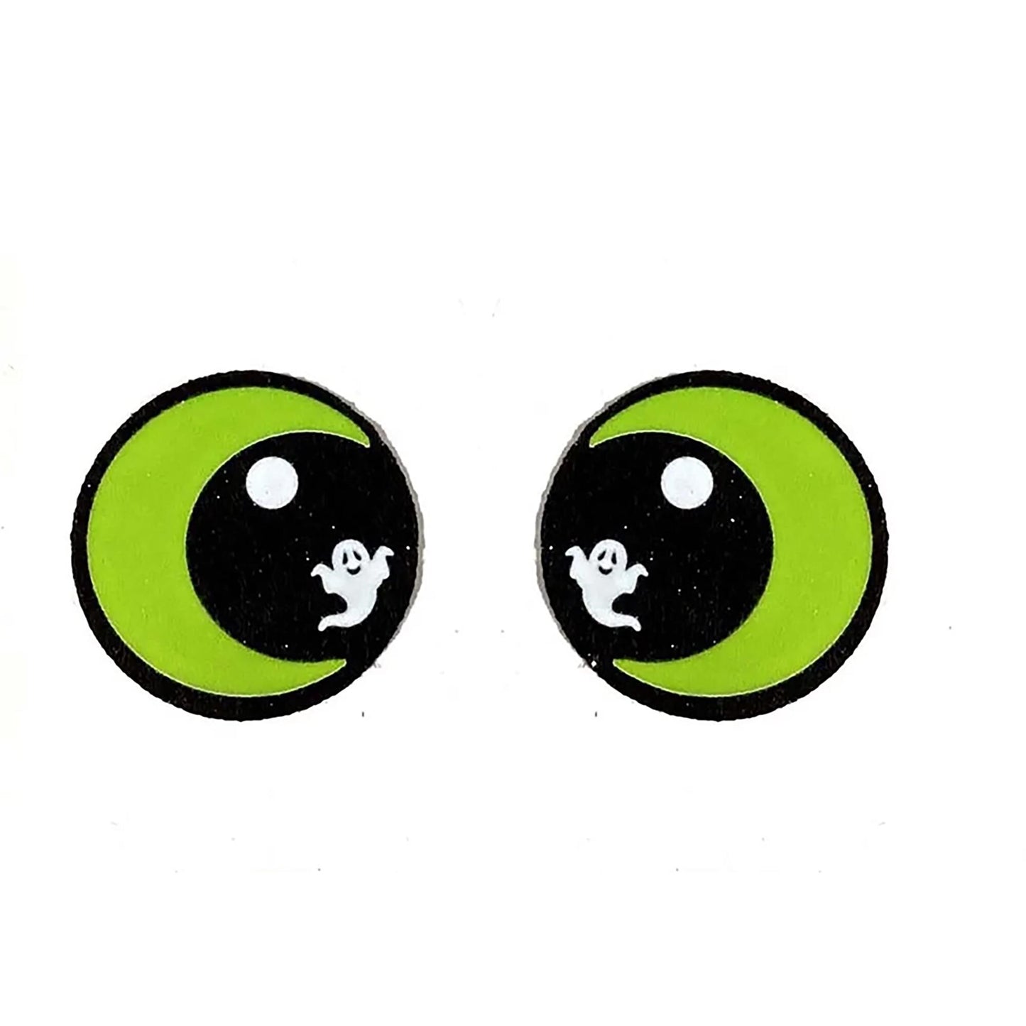 3 Pack of Halloween Felt Eyes for Amigurumi, with or Without Lashes, Multiple Sizes Available