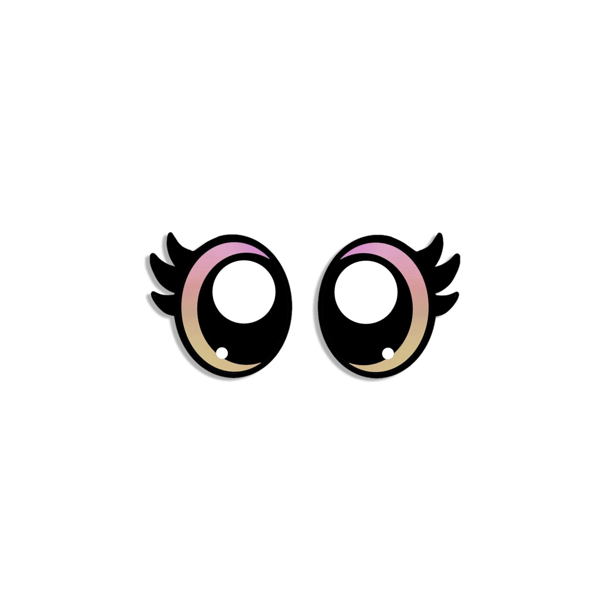 6 Pack Felt Eyes