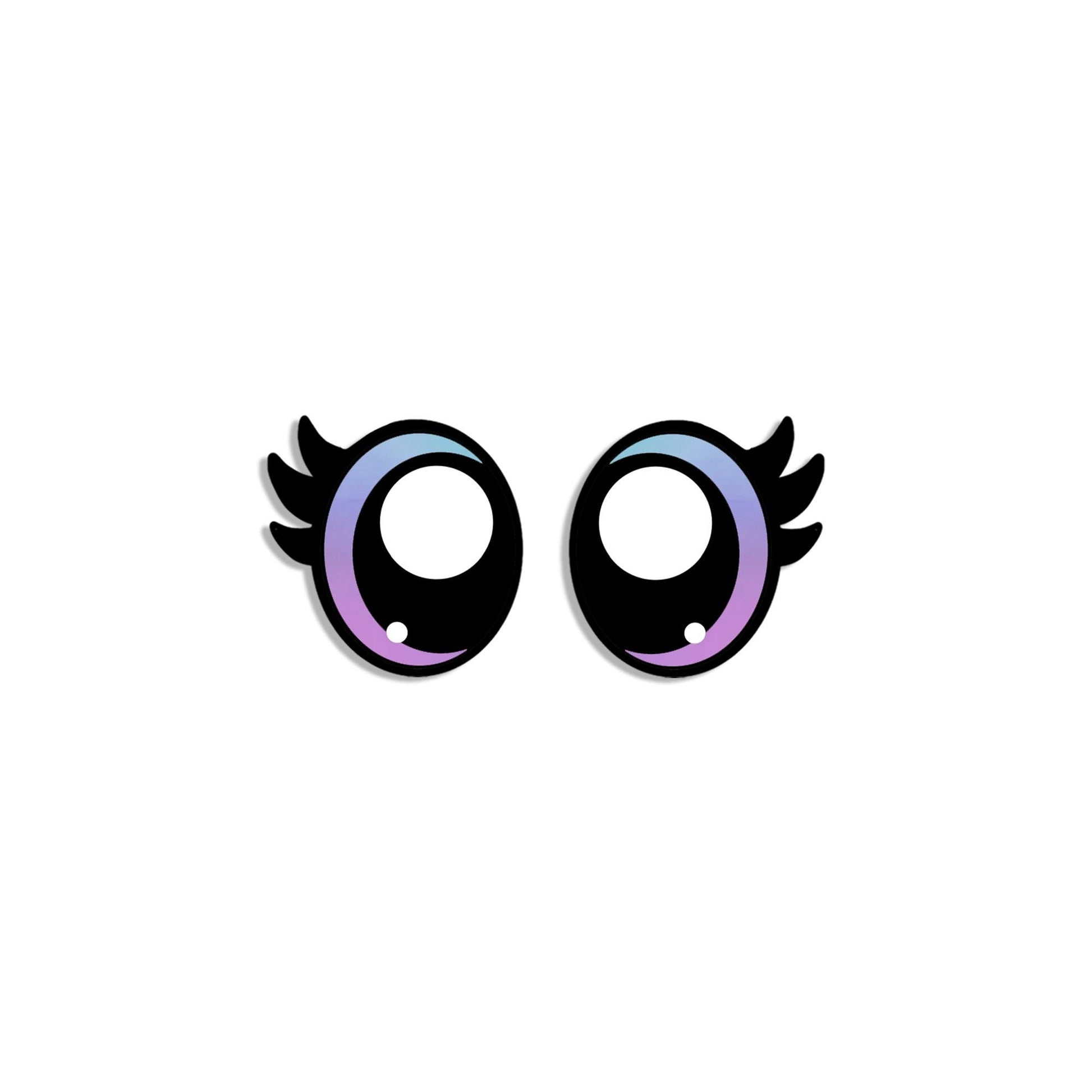 6 Pack Felt Eyes