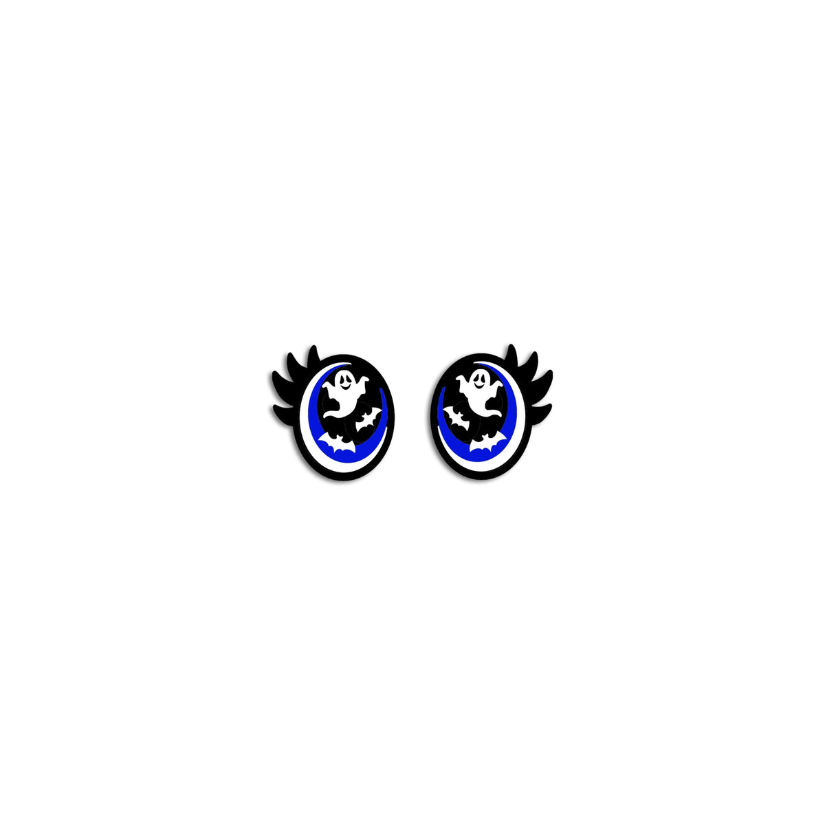6 Pack of Halloween Felt Eyes