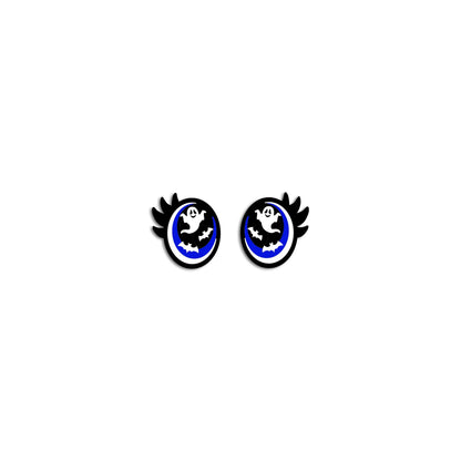 6 Pack of Halloween Felt Eyes