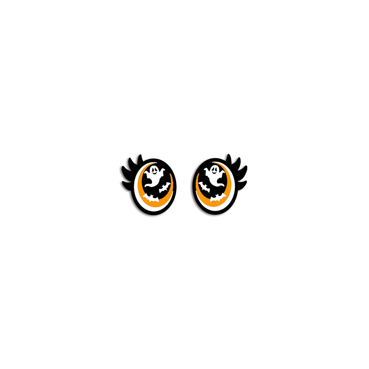 6 Pack of Halloween Felt Eyes