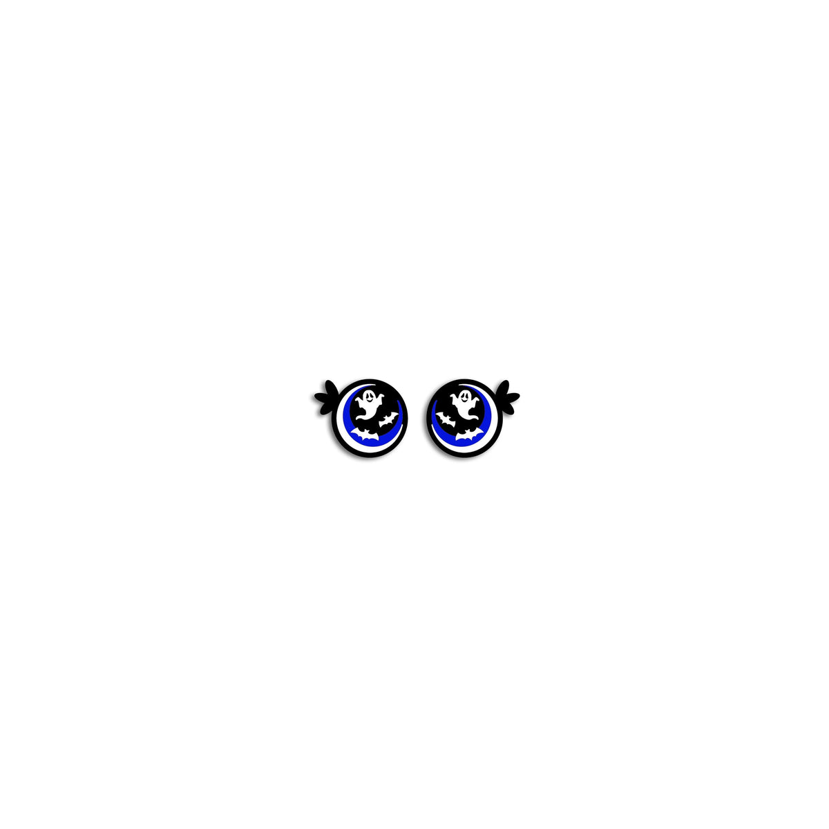 6 Pack, 3 Pack or Bulk Glitter Felt Eyes for Amigurumi, Halloween, Crochet, Knit, Plushie, Glitter, Kawaii, Monster, Ghost, Bats, Spider