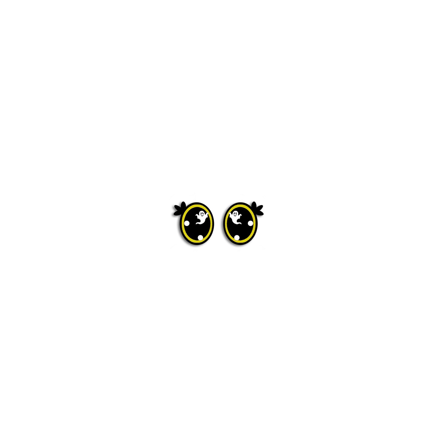 6 Pack of Halloween Felt Eyes for Amigurumi, with Lashes Multiple Sizes Available