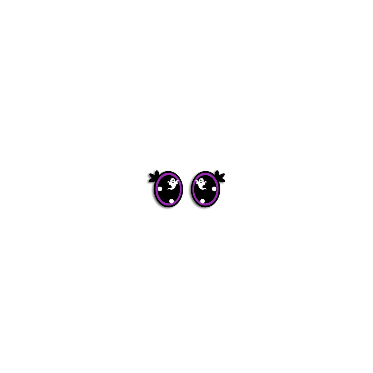 6 Pack of Halloween Felt Eyes