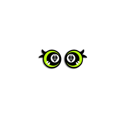 6 Pack of Halloween Felt Eyes