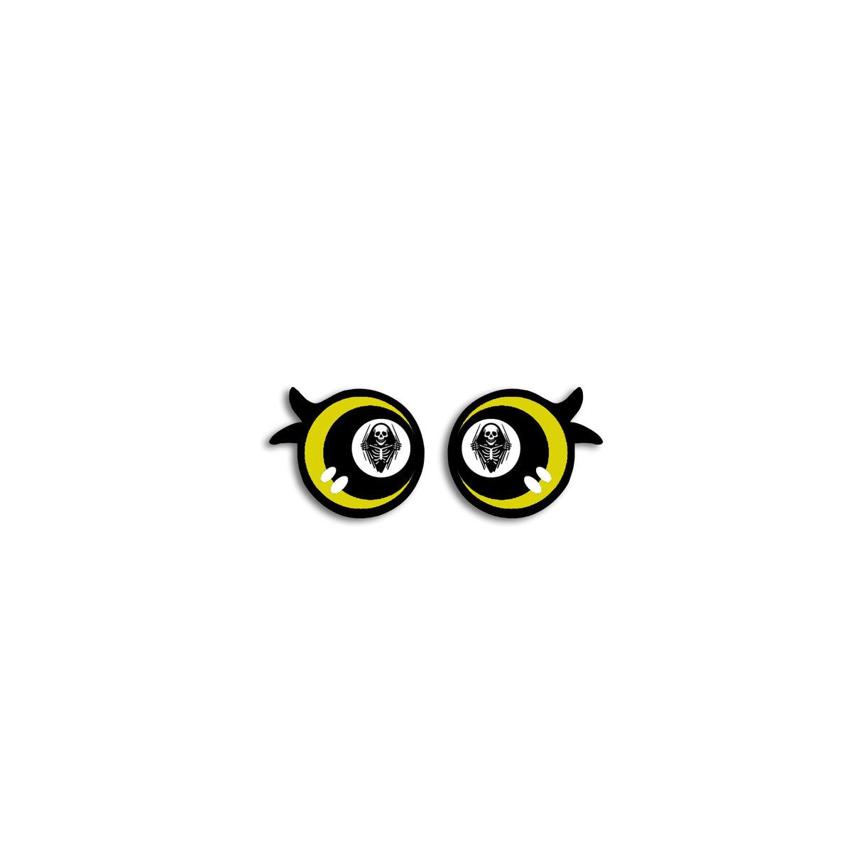 6 Pack of Halloween Felt Eyes