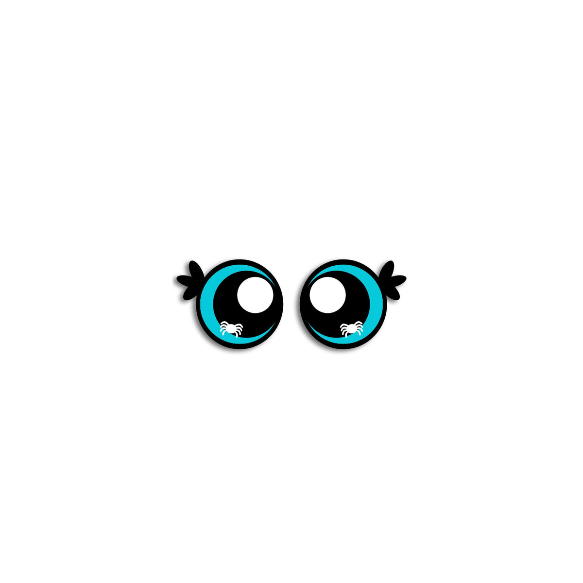 6 Pack of Halloween Felt Eyes