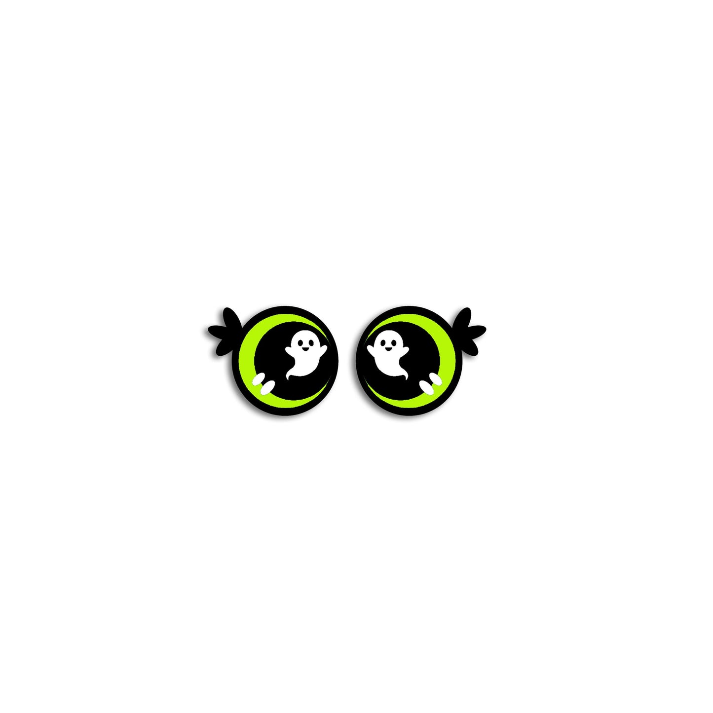 6 Pack of Halloween Felt Eyes for Amigurumi, with Lashes Multiple Sizes Available
