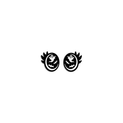 6 Pack of Halloween Felt Eyes