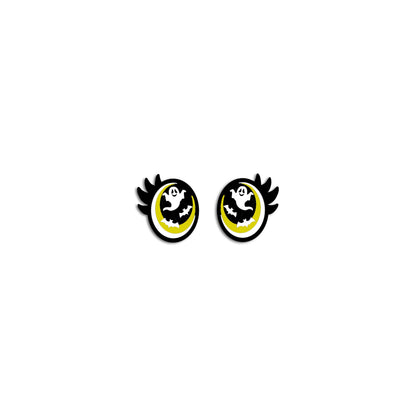 6 Pack of Halloween Felt Eyes