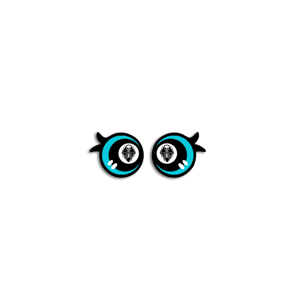 6 Pack of Halloween Felt Eyes