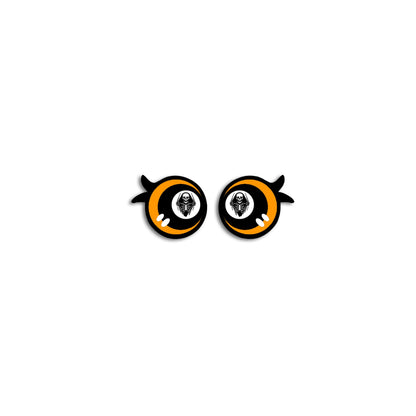 6 Pack of Halloween Felt Eyes