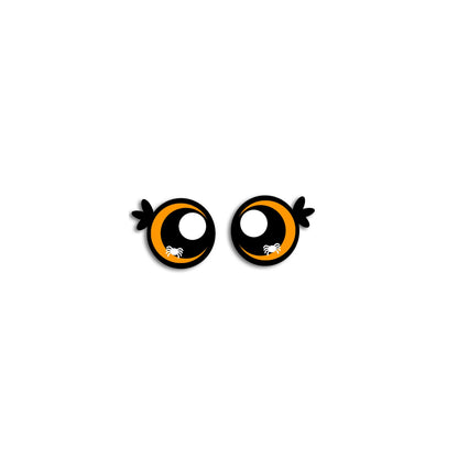 6 Pack of Halloween Felt Eyes