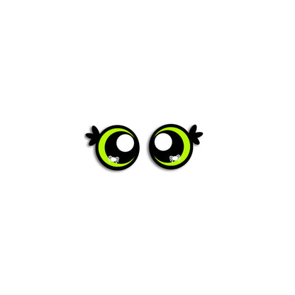 6 Pack of Halloween Felt Eyes