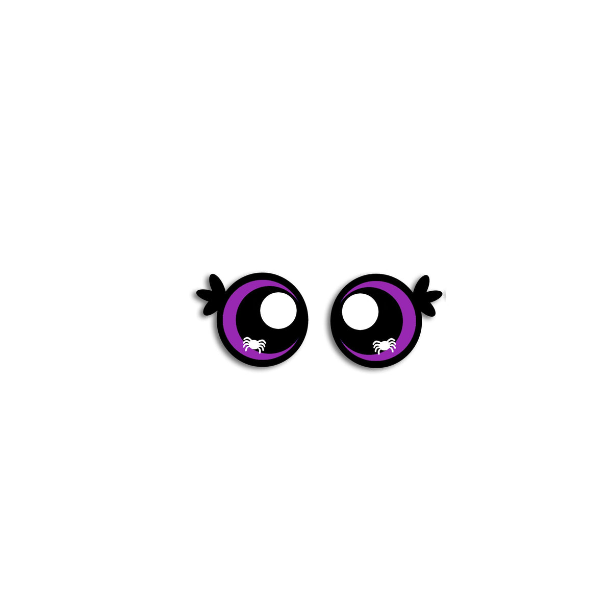 6 Pack of Halloween Felt Eyes
