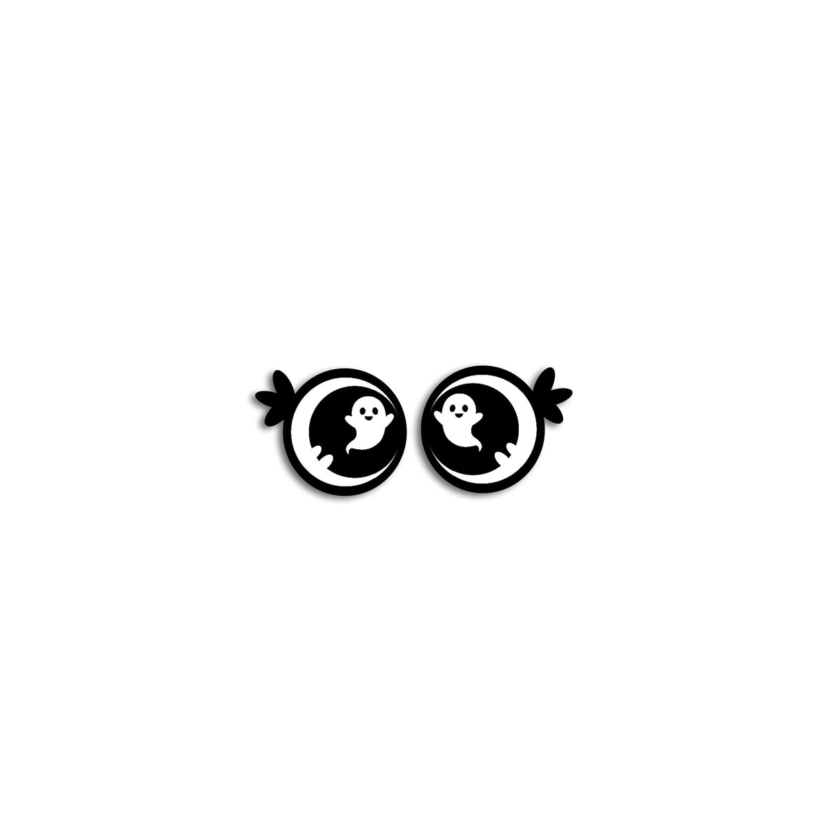 6 Pack of Halloween Felt Eyes