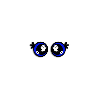 6 Pack of Halloween Felt Eyes