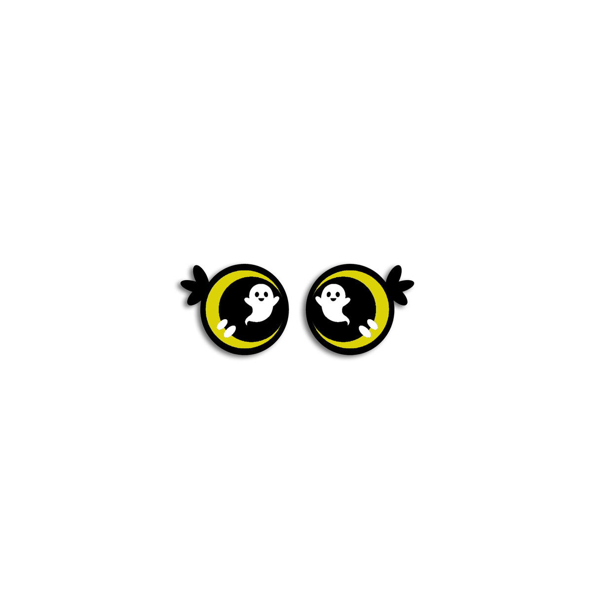 6 Pack of Halloween Felt Eyes