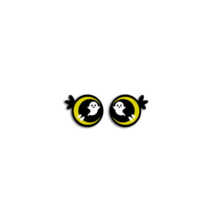 6 Pack of Halloween Felt Eyes