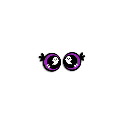 6 Pack of Halloween Felt Eyes